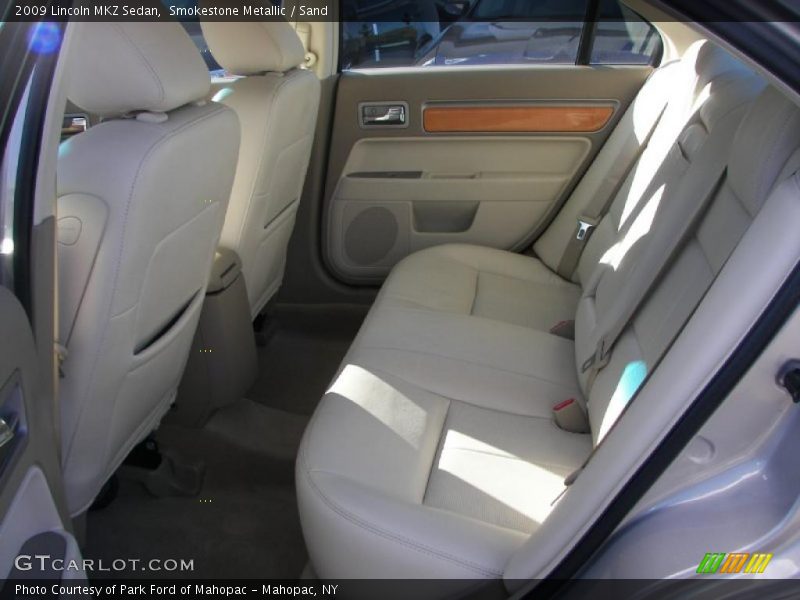Smokestone Metallic / Sand 2009 Lincoln MKZ Sedan