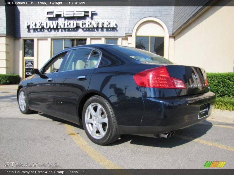 Twilight Blue / Willow 2004 Infiniti G 35 Sedan