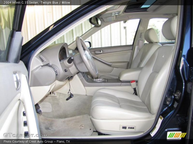 Twilight Blue / Willow 2004 Infiniti G 35 Sedan