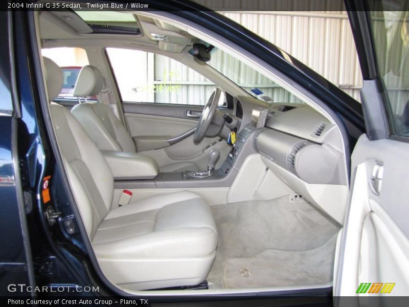 Twilight Blue / Willow 2004 Infiniti G 35 Sedan