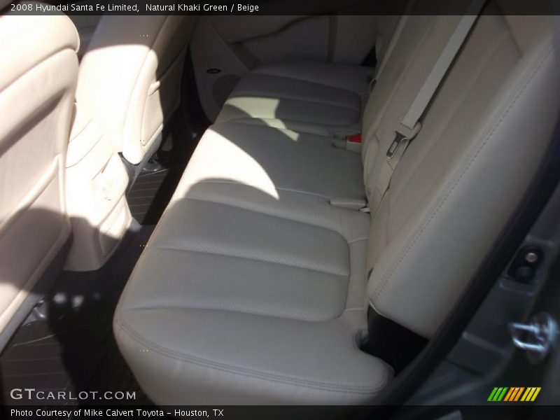 Natural Khaki Green / Beige 2008 Hyundai Santa Fe Limited