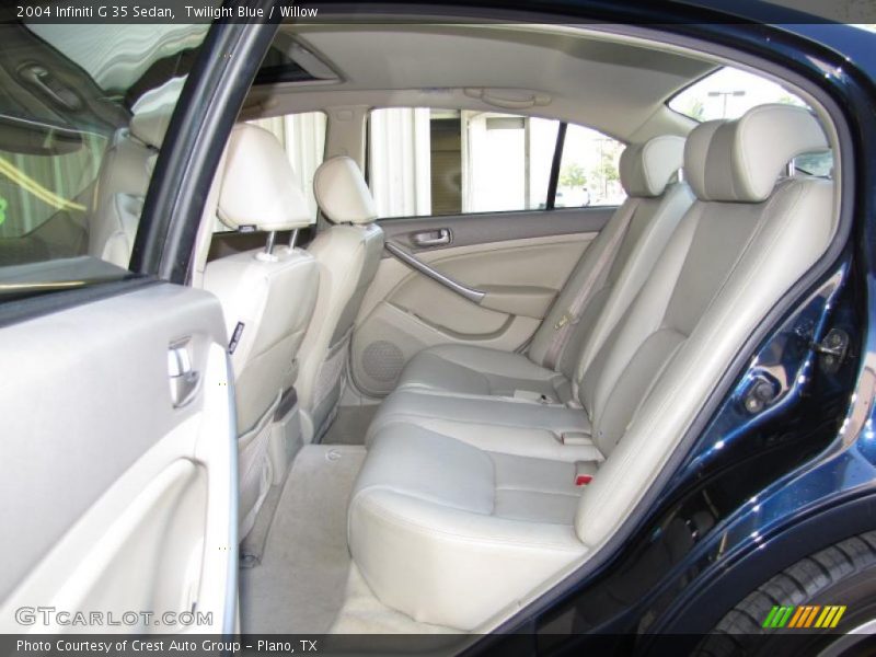 Twilight Blue / Willow 2004 Infiniti G 35 Sedan
