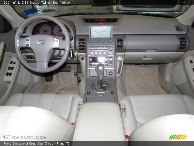 Twilight Blue / Willow 2004 Infiniti G 35 Sedan