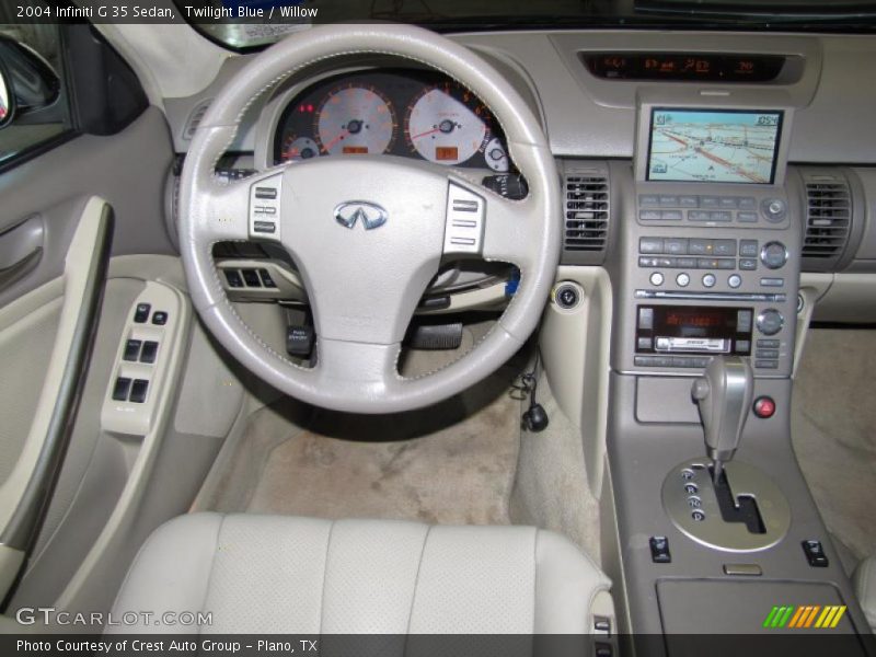 Twilight Blue / Willow 2004 Infiniti G 35 Sedan
