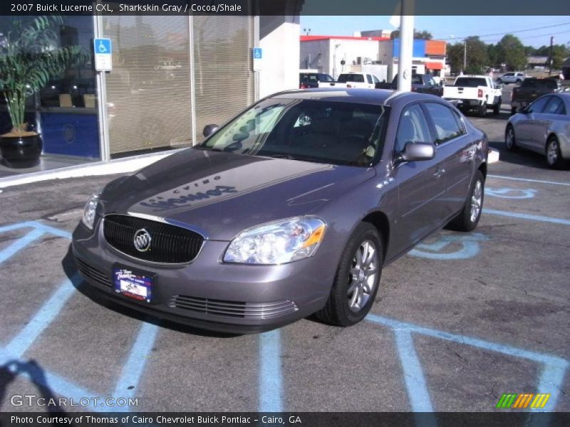 Sharkskin Gray / Cocoa/Shale 2007 Buick Lucerne CXL