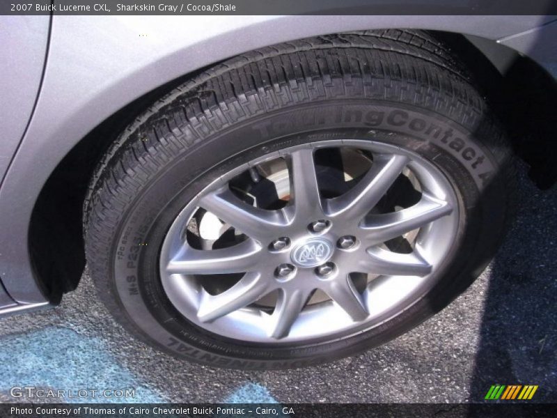 Sharkskin Gray / Cocoa/Shale 2007 Buick Lucerne CXL