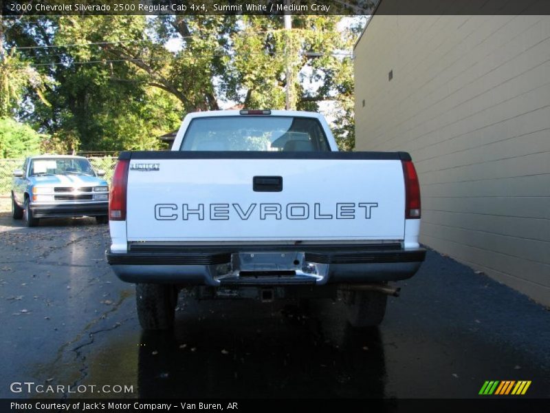 Summit White / Medium Gray 2000 Chevrolet Silverado 2500 Regular Cab 4x4