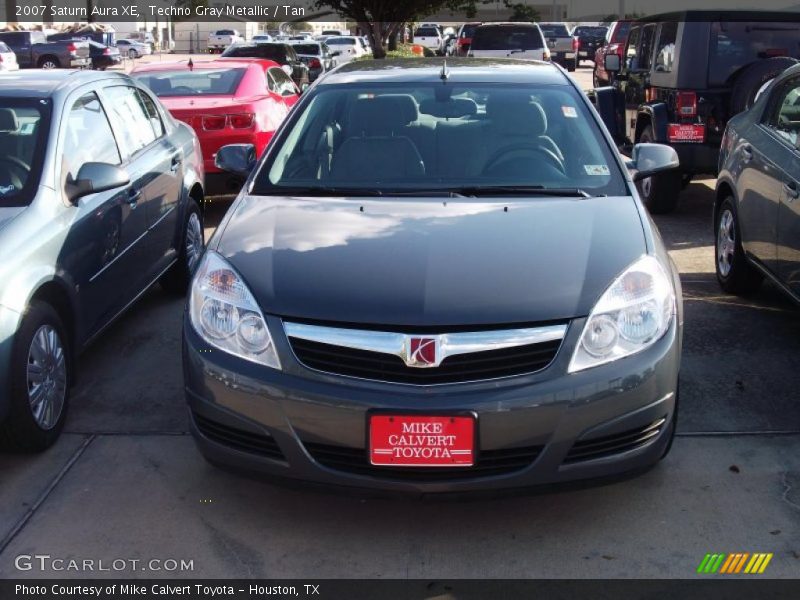 Techno Gray Metallic / Tan 2007 Saturn Aura XE