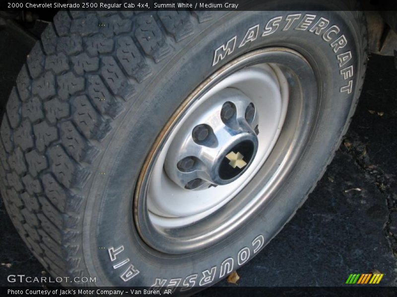 Summit White / Medium Gray 2000 Chevrolet Silverado 2500 Regular Cab 4x4