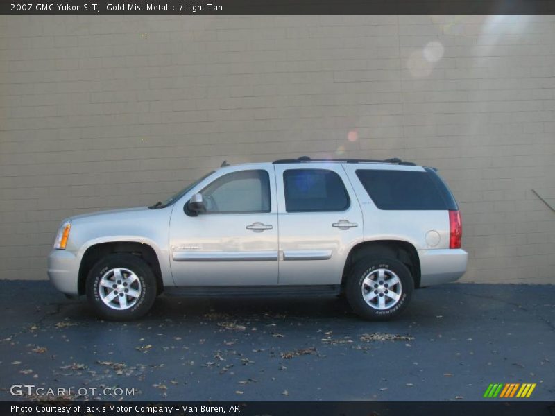 Gold Mist Metallic / Light Tan 2007 GMC Yukon SLT
