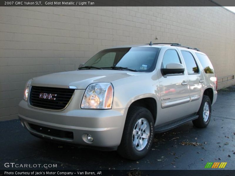 Gold Mist Metallic / Light Tan 2007 GMC Yukon SLT
