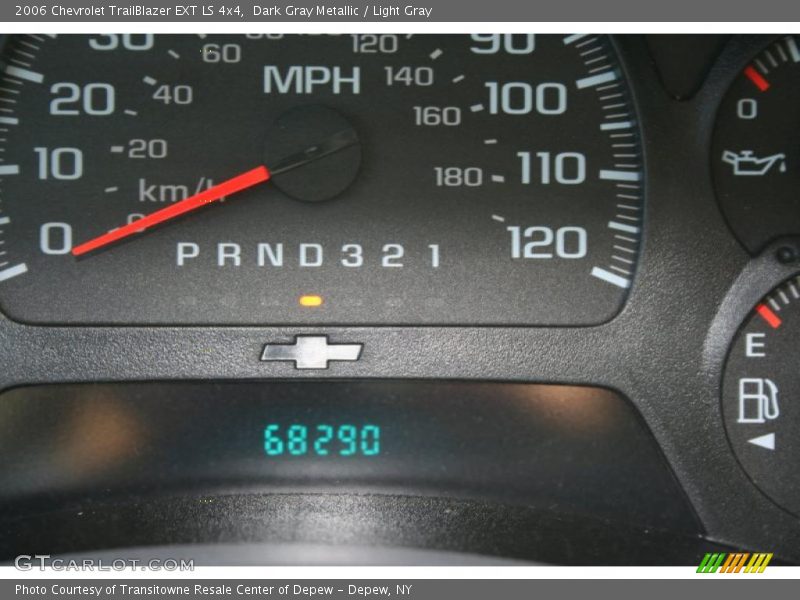 Dark Gray Metallic / Light Gray 2006 Chevrolet TrailBlazer EXT LS 4x4