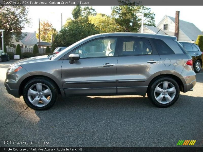 Carbon Gray Pearl / Taupe 2007 Acura RDX Technology