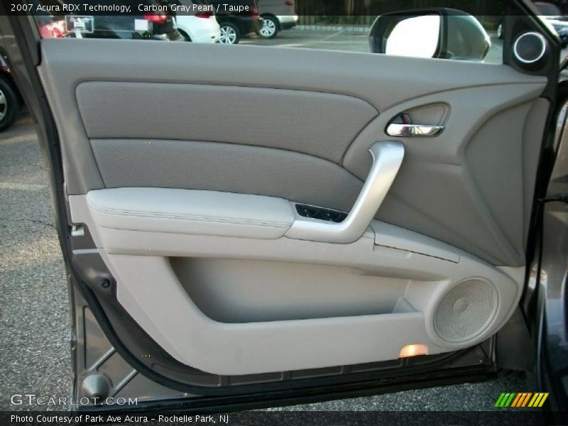 Carbon Gray Pearl / Taupe 2007 Acura RDX Technology