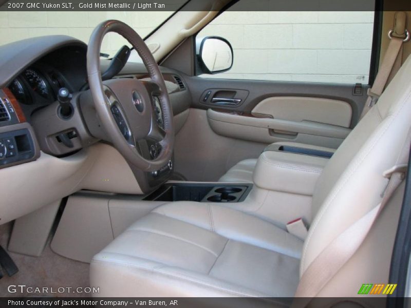 Gold Mist Metallic / Light Tan 2007 GMC Yukon SLT