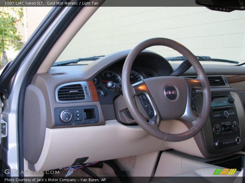 Gold Mist Metallic / Light Tan 2007 GMC Yukon SLT