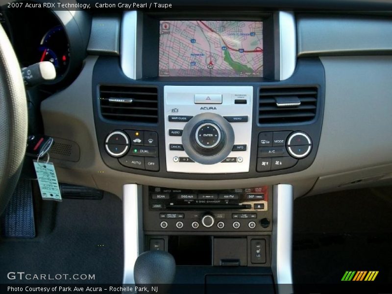 Carbon Gray Pearl / Taupe 2007 Acura RDX Technology