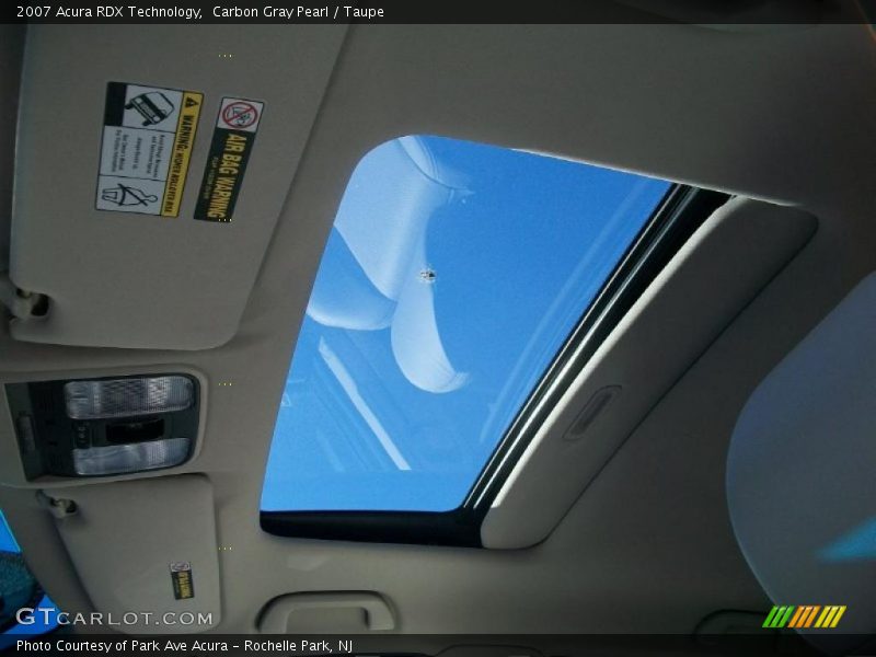 Carbon Gray Pearl / Taupe 2007 Acura RDX Technology