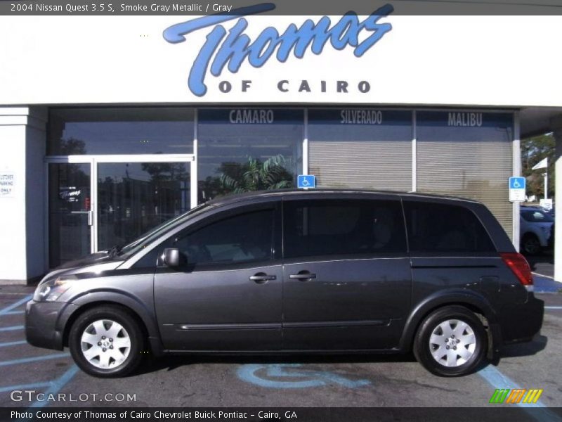 Smoke Gray Metallic / Gray 2004 Nissan Quest 3.5 S