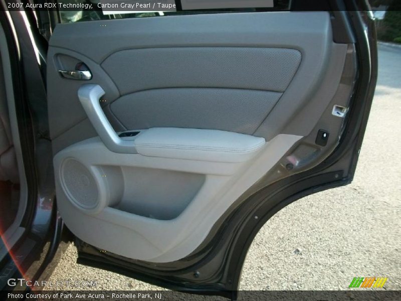 Carbon Gray Pearl / Taupe 2007 Acura RDX Technology