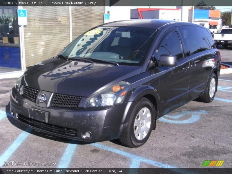 Smoke Gray Metallic / Gray 2004 Nissan Quest 3.5 S