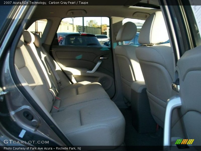 Carbon Gray Pearl / Taupe 2007 Acura RDX Technology