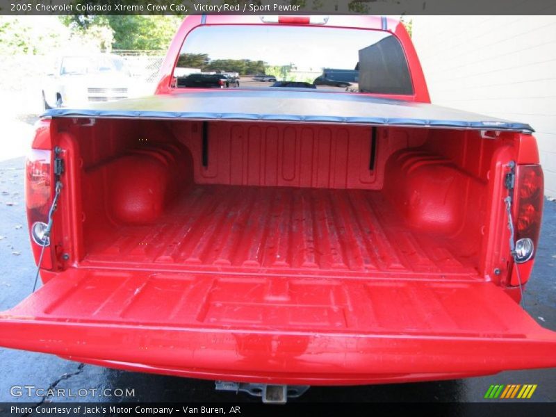 Victory Red / Sport Pewter 2005 Chevrolet Colorado Xtreme Crew Cab