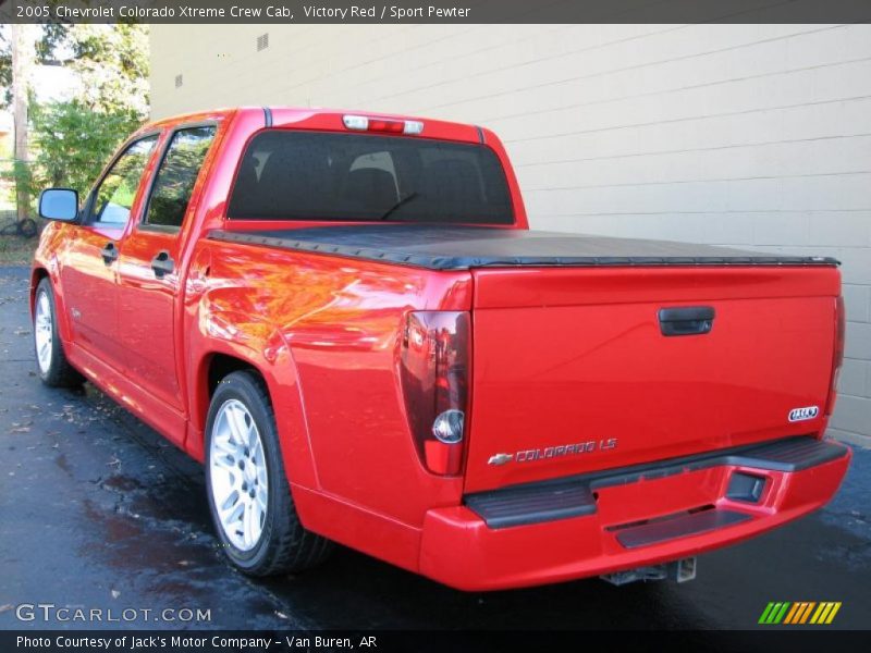Victory Red / Sport Pewter 2005 Chevrolet Colorado Xtreme Crew Cab
