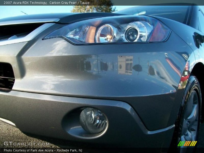 Carbon Gray Pearl / Taupe 2007 Acura RDX Technology