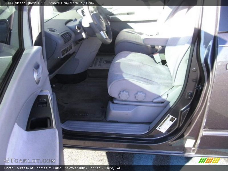 Smoke Gray Metallic / Gray 2004 Nissan Quest 3.5 S