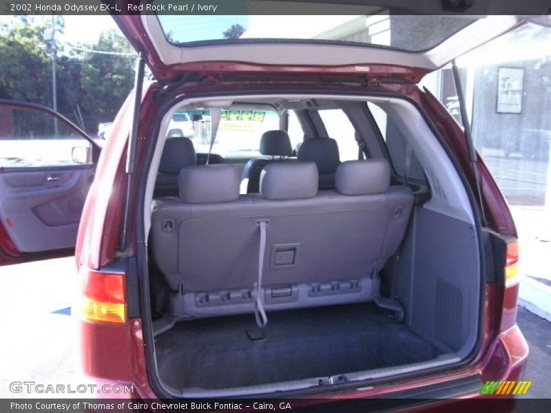 Red Rock Pearl / Ivory 2002 Honda Odyssey EX-L