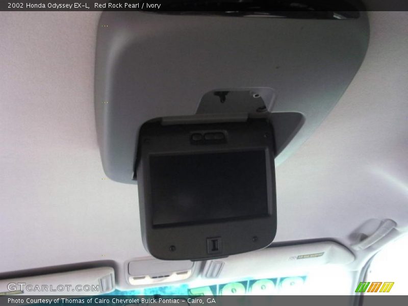 Red Rock Pearl / Ivory 2002 Honda Odyssey EX-L