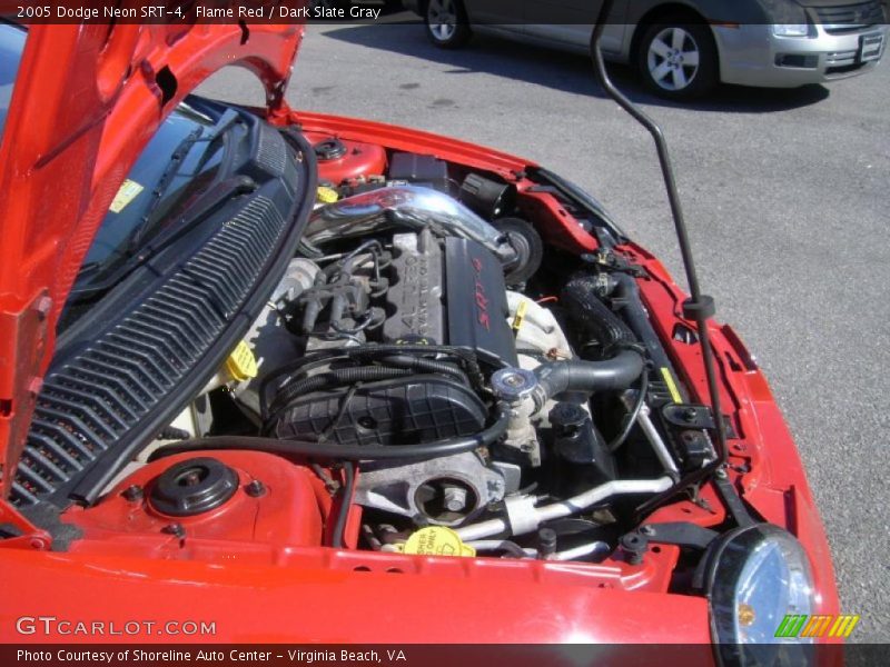 Flame Red / Dark Slate Gray 2005 Dodge Neon SRT-4