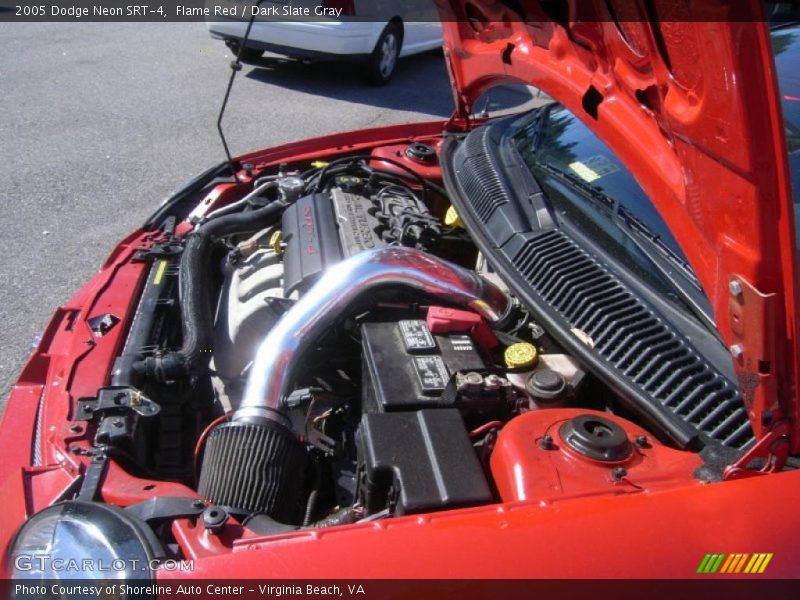 Flame Red / Dark Slate Gray 2005 Dodge Neon SRT-4