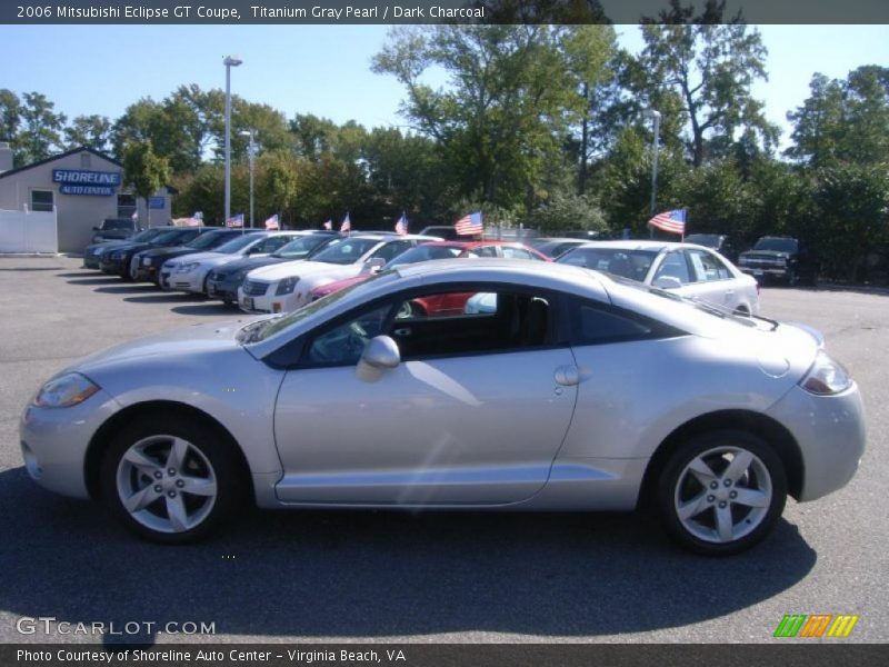 Titanium Gray Pearl / Dark Charcoal 2006 Mitsubishi Eclipse GT Coupe