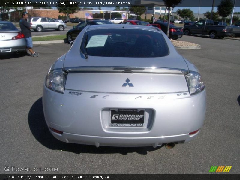 Titanium Gray Pearl / Dark Charcoal 2006 Mitsubishi Eclipse GT Coupe