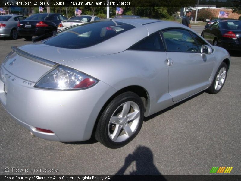 Titanium Gray Pearl / Dark Charcoal 2006 Mitsubishi Eclipse GT Coupe