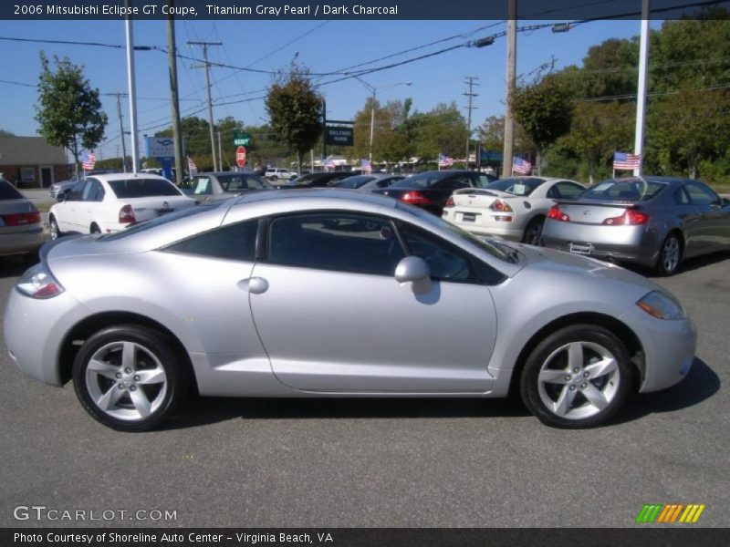 Titanium Gray Pearl / Dark Charcoal 2006 Mitsubishi Eclipse GT Coupe