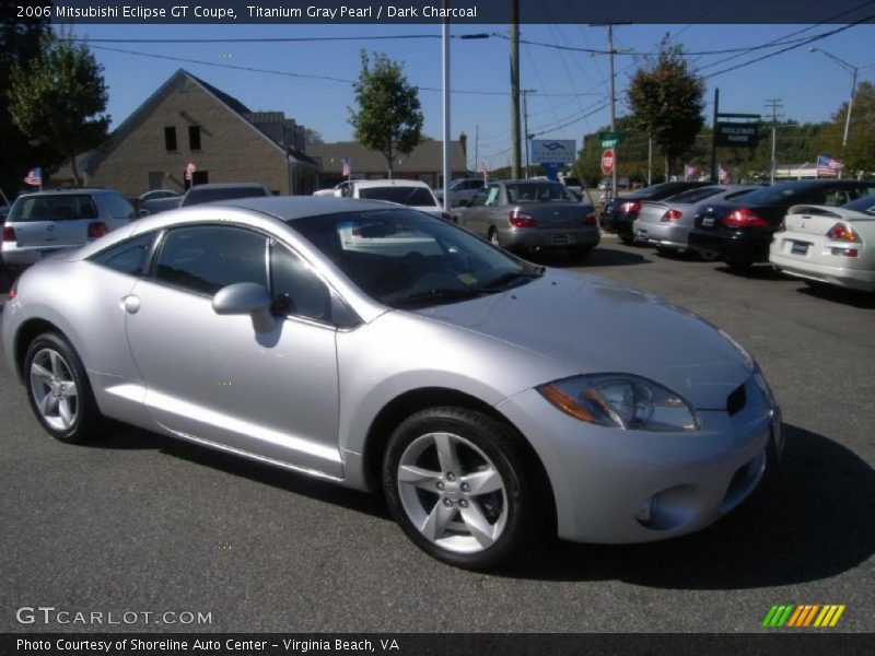 Titanium Gray Pearl / Dark Charcoal 2006 Mitsubishi Eclipse GT Coupe