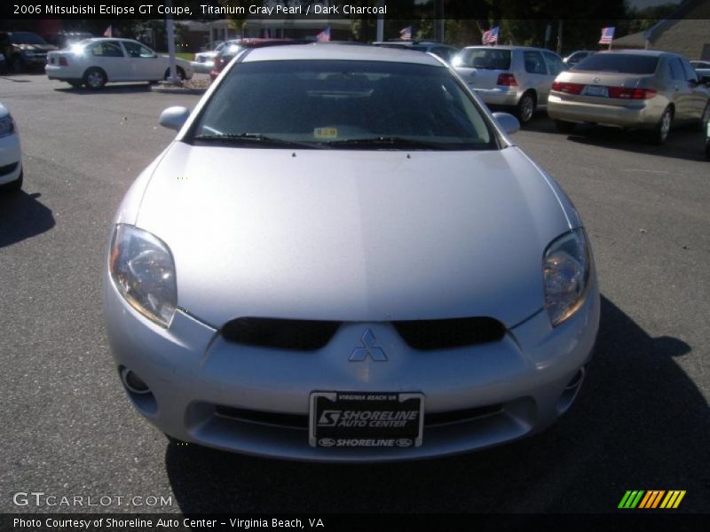 Titanium Gray Pearl / Dark Charcoal 2006 Mitsubishi Eclipse GT Coupe