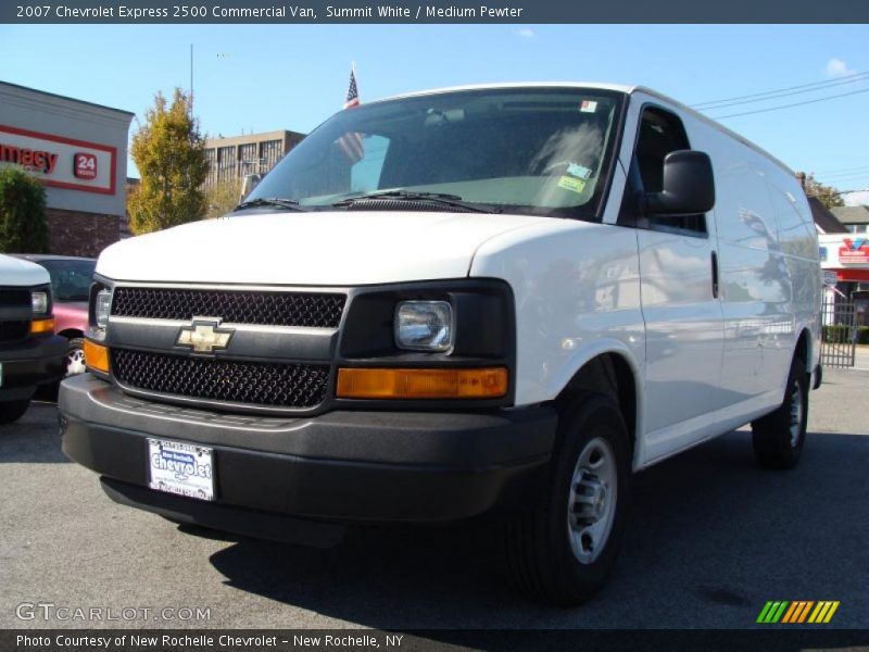 Summit White / Medium Pewter 2007 Chevrolet Express 2500 Commercial Van