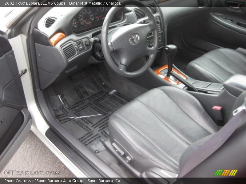 Charcoal Interior - 2002 Solara SLE V6 Coupe 