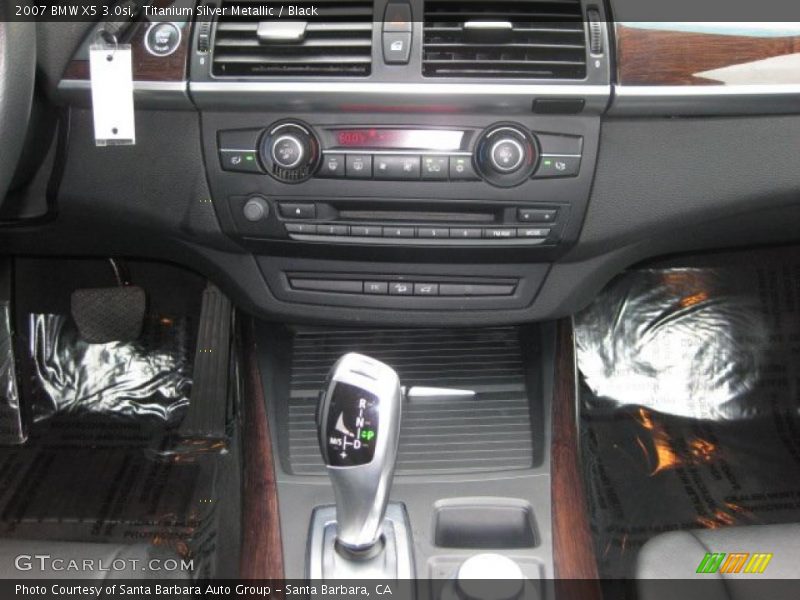 Titanium Silver Metallic / Black 2007 BMW X5 3.0si