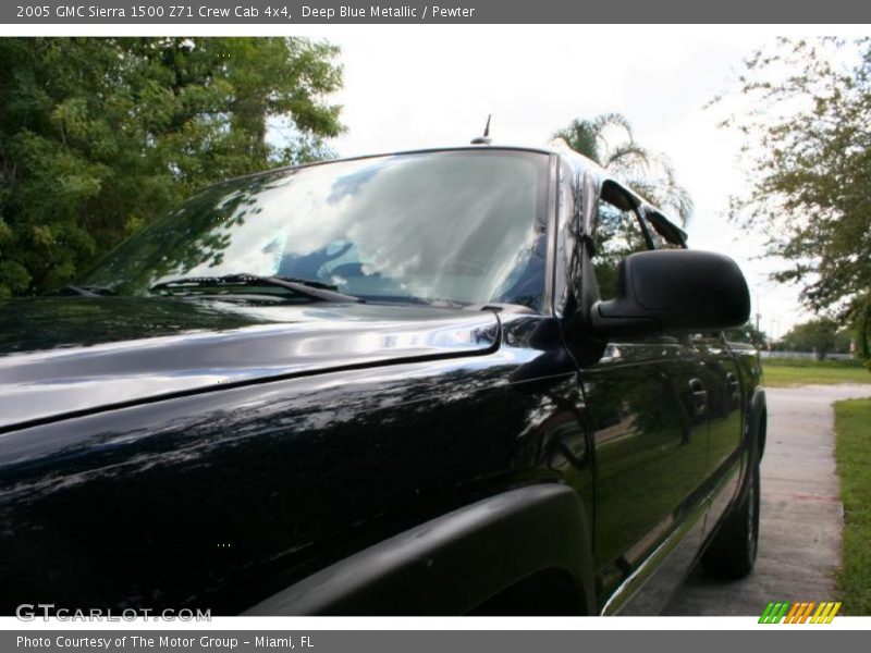 Deep Blue Metallic / Pewter 2005 GMC Sierra 1500 Z71 Crew Cab 4x4