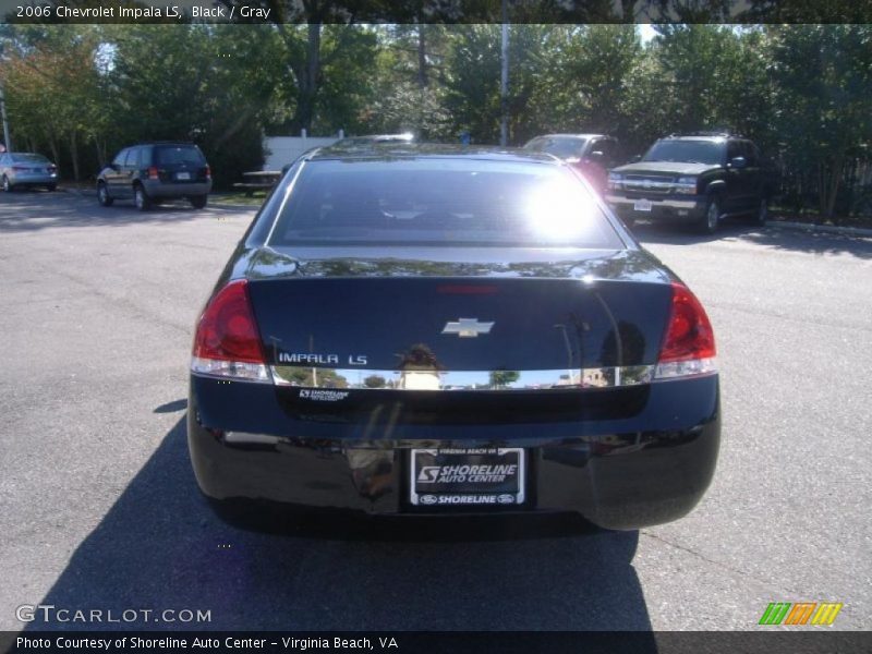 Black / Gray 2006 Chevrolet Impala LS