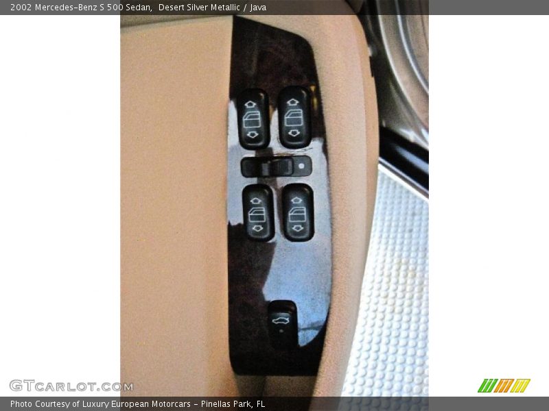 Desert Silver Metallic / Java 2002 Mercedes-Benz S 500 Sedan