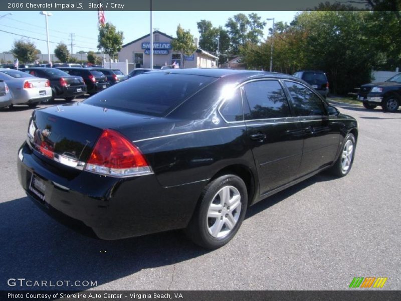Black / Gray 2006 Chevrolet Impala LS