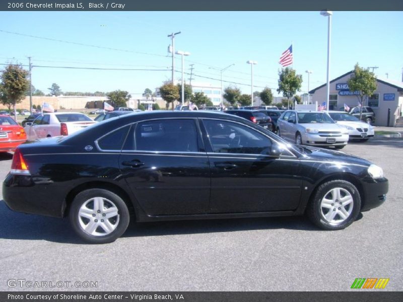 Black / Gray 2006 Chevrolet Impala LS