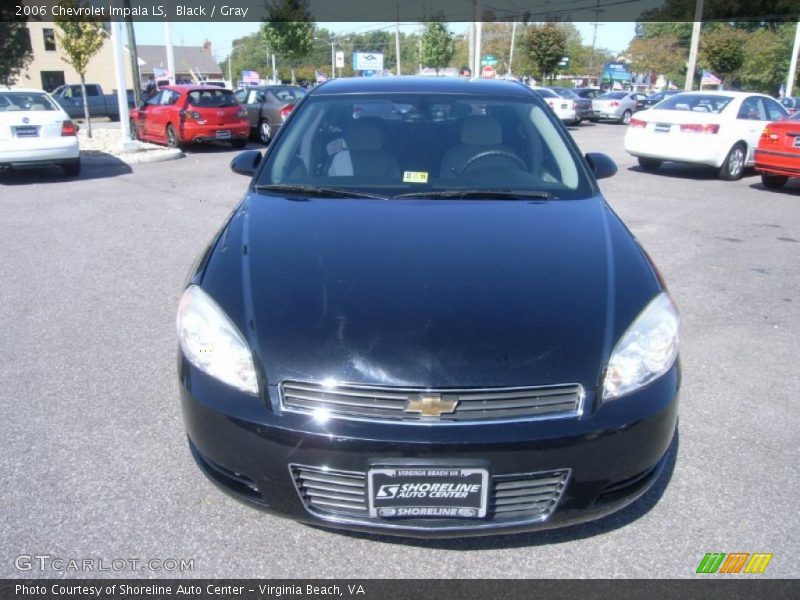 Black / Gray 2006 Chevrolet Impala LS