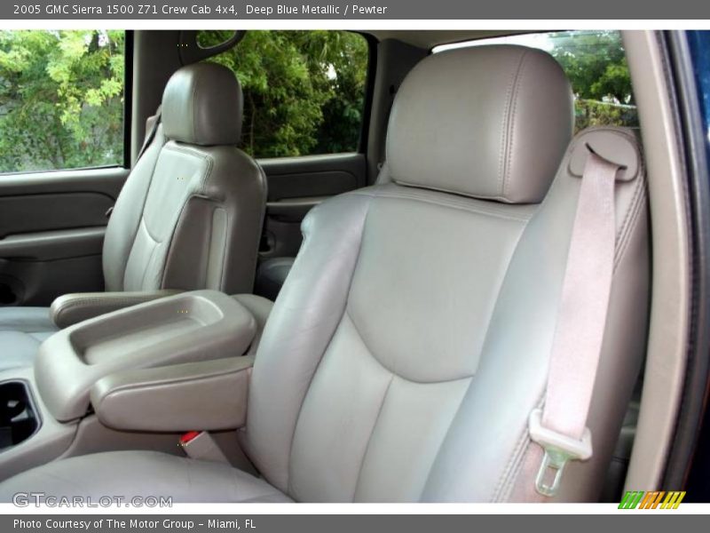 Deep Blue Metallic / Pewter 2005 GMC Sierra 1500 Z71 Crew Cab 4x4